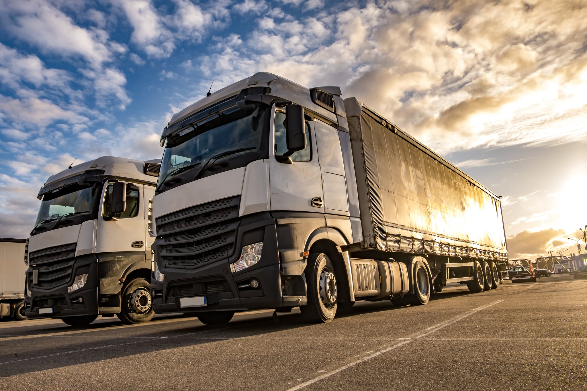 Camion de transport professionnel