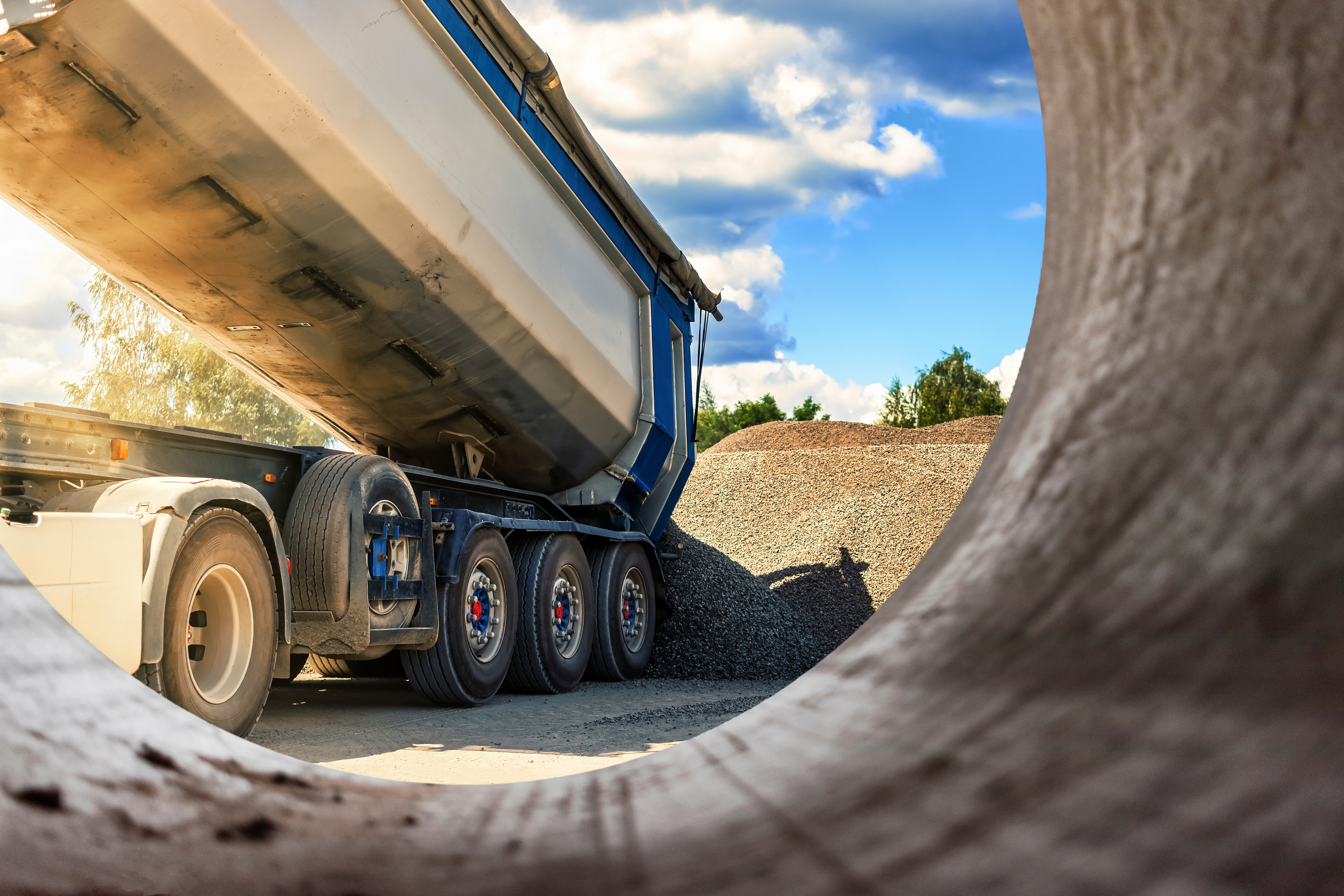 Construction truck